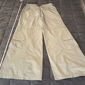 Amanda Uprichard Light Green Cargo Pants